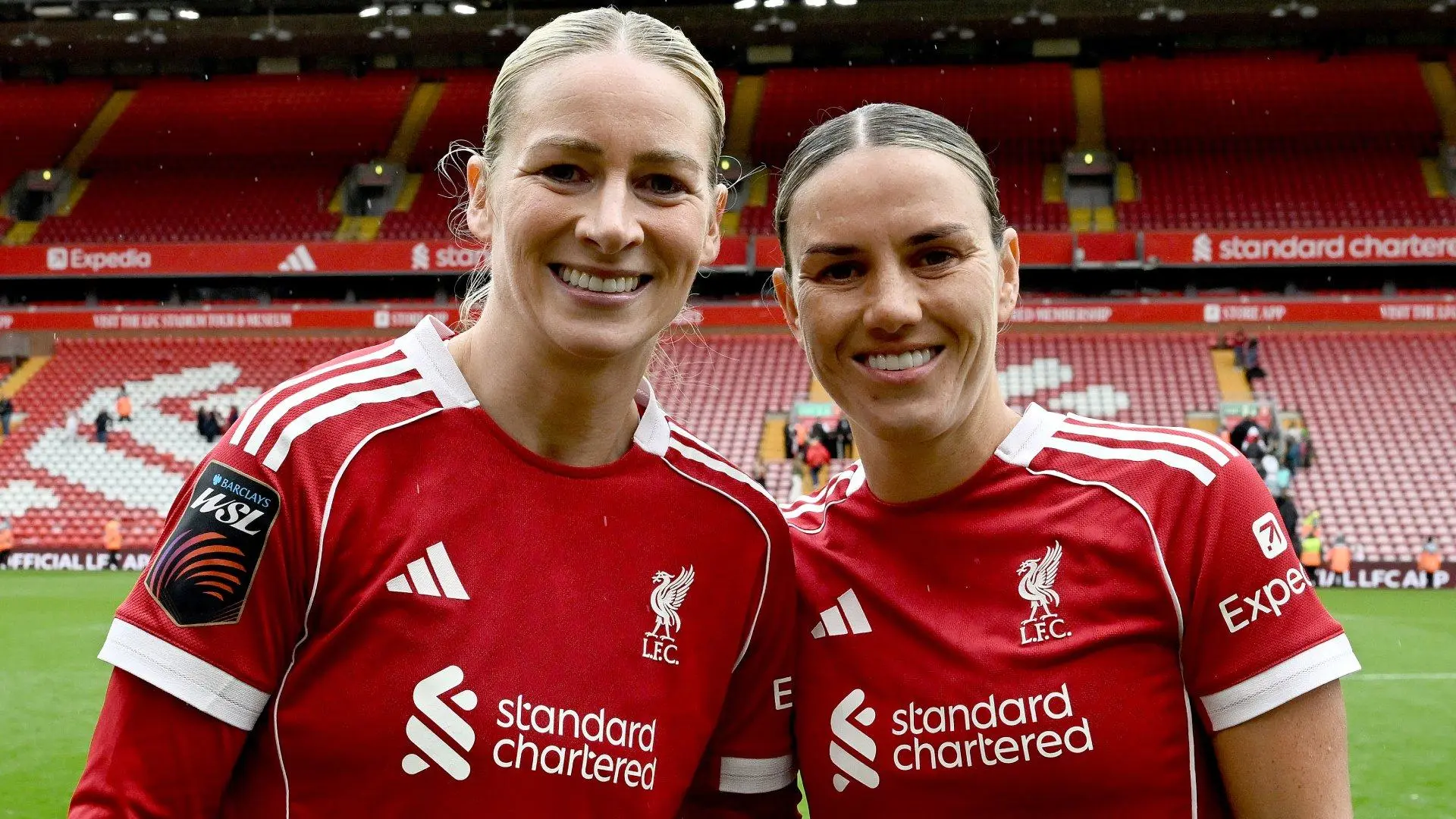 In photos: Anfield tributes for Gemma Bonner and Gemma Evans