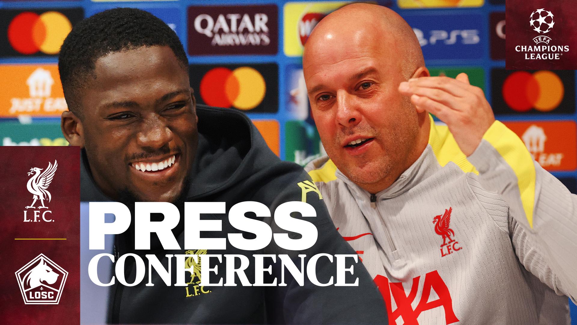 On demand: Watch Liverpool's pre-Lille press conference