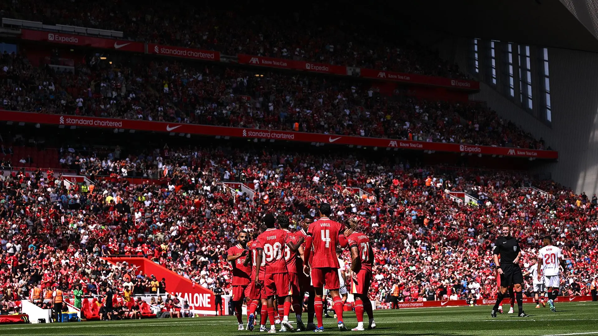 In photos: Liverpool finish pre-season against Sevilla and Las Palmas at Anfield