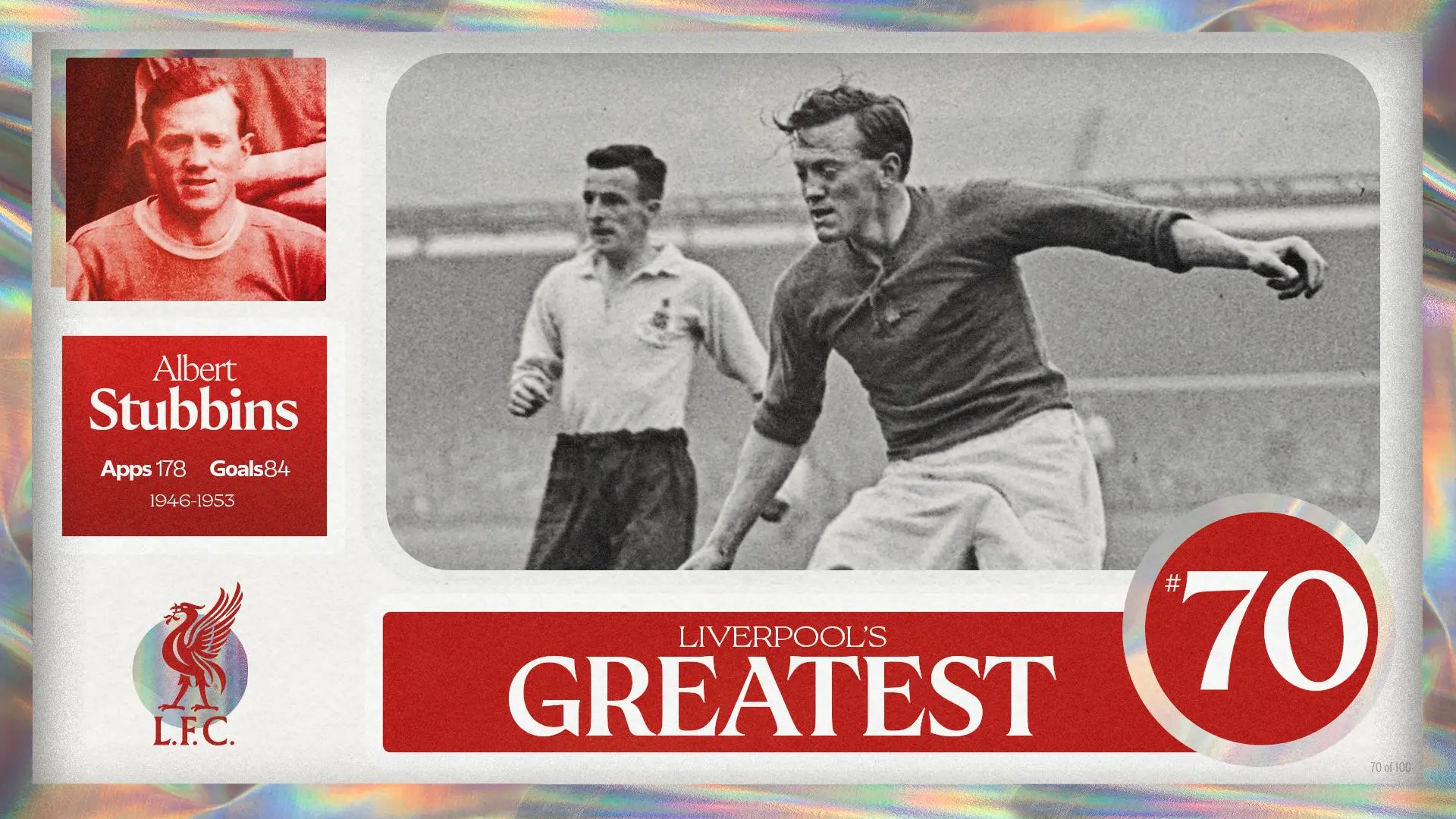 Liverpool's Greatest - No.70: Albert Stubbins
