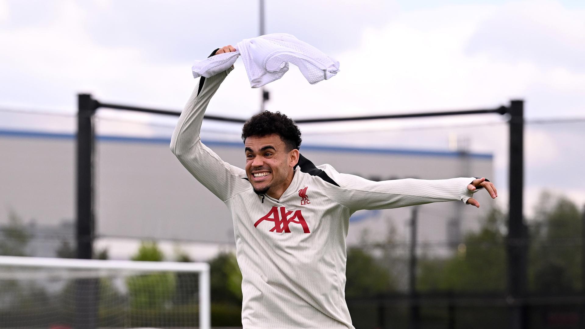 Darts, Fede's finish and Lucho's celebration – things spotted in training on Wednesday