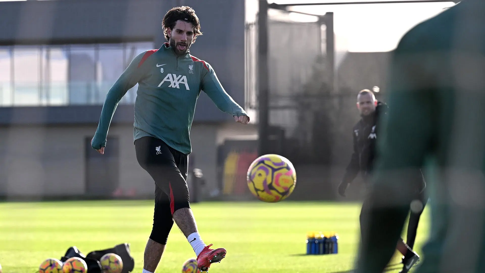 An award, a trick shot and somersaults - things spotted in training on Friday