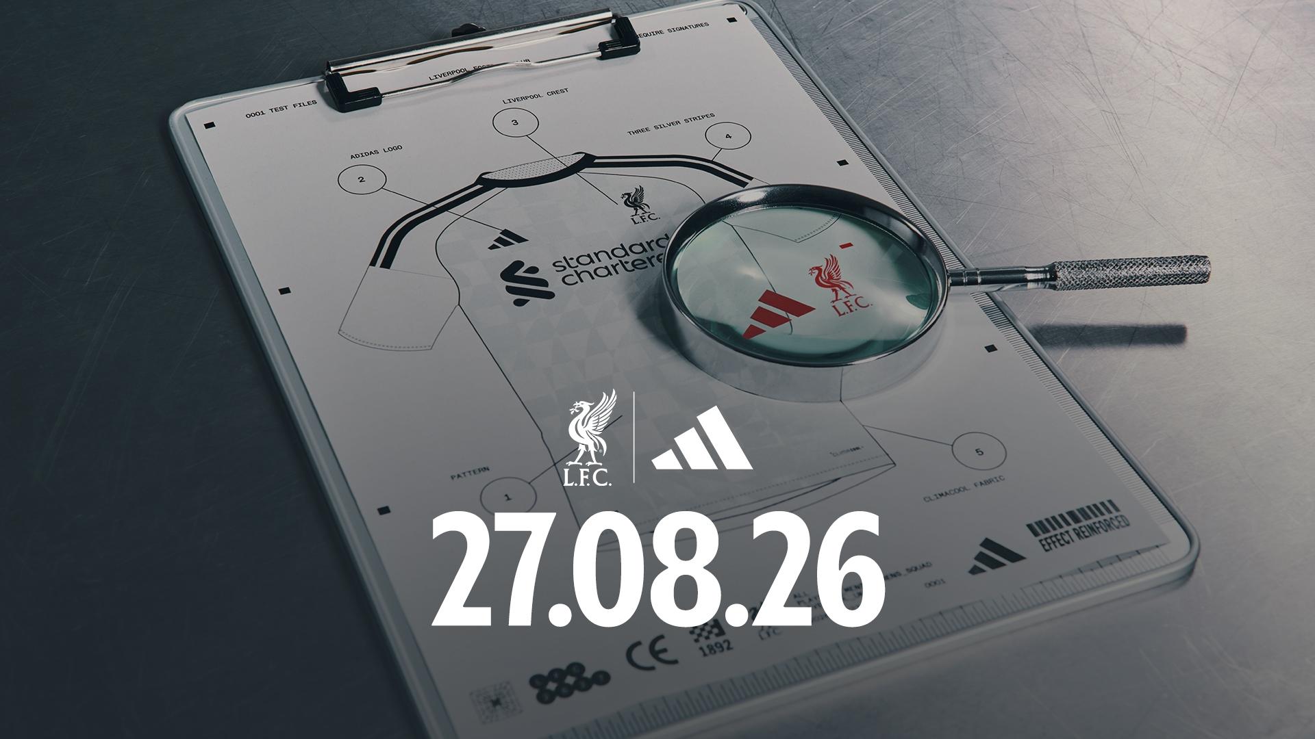Liverpool's new 2026-27 adidas third kit to be released on Thursday