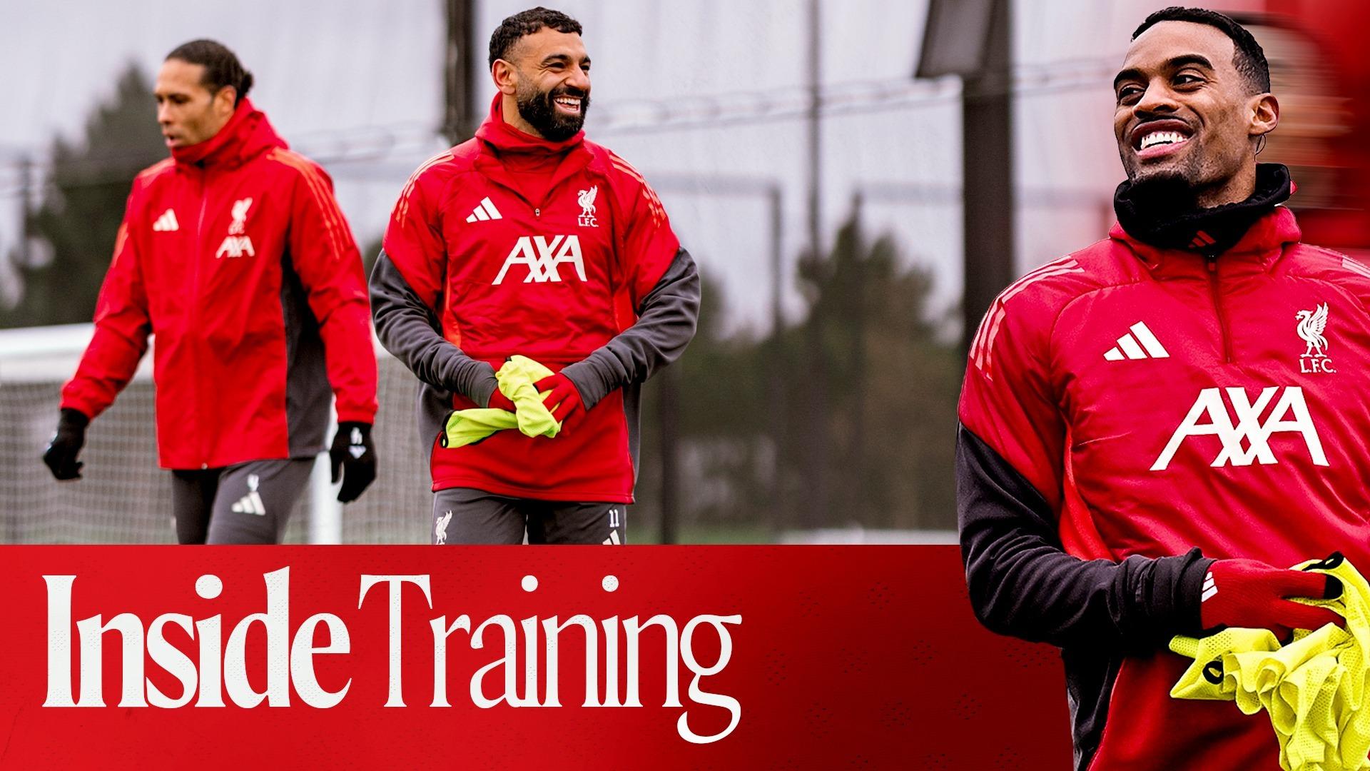 Inside Training: Embedded with Liverpool as work towards Forest continues