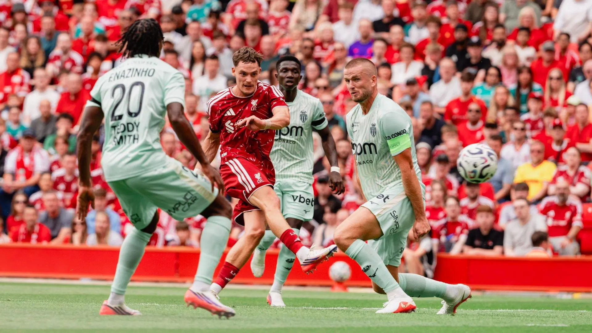 Liverpool beaten by Monaco in pre-season friendly at Anfield