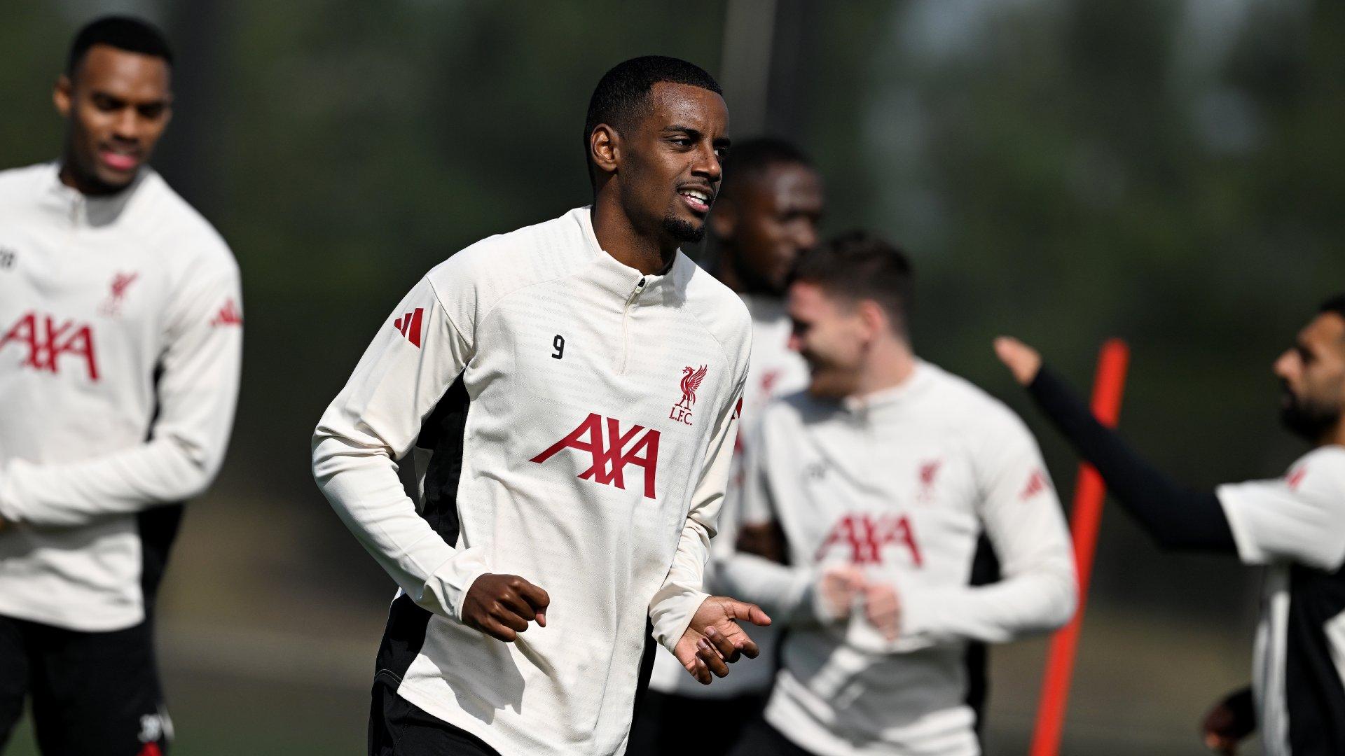 Training photos: Liverpool squad regroup and set sights on Burnley