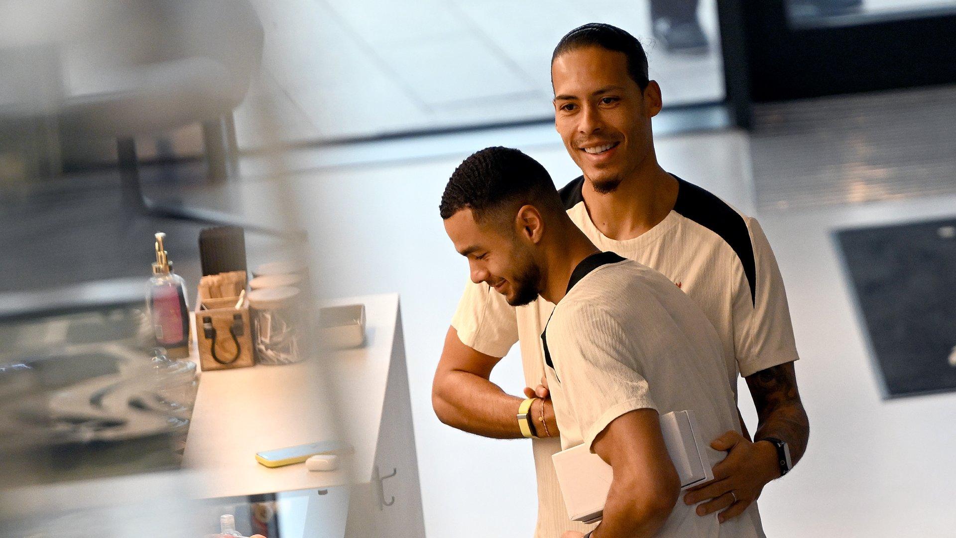 Trophy theft, Trent's return and more - things spotted in training on Tuesday