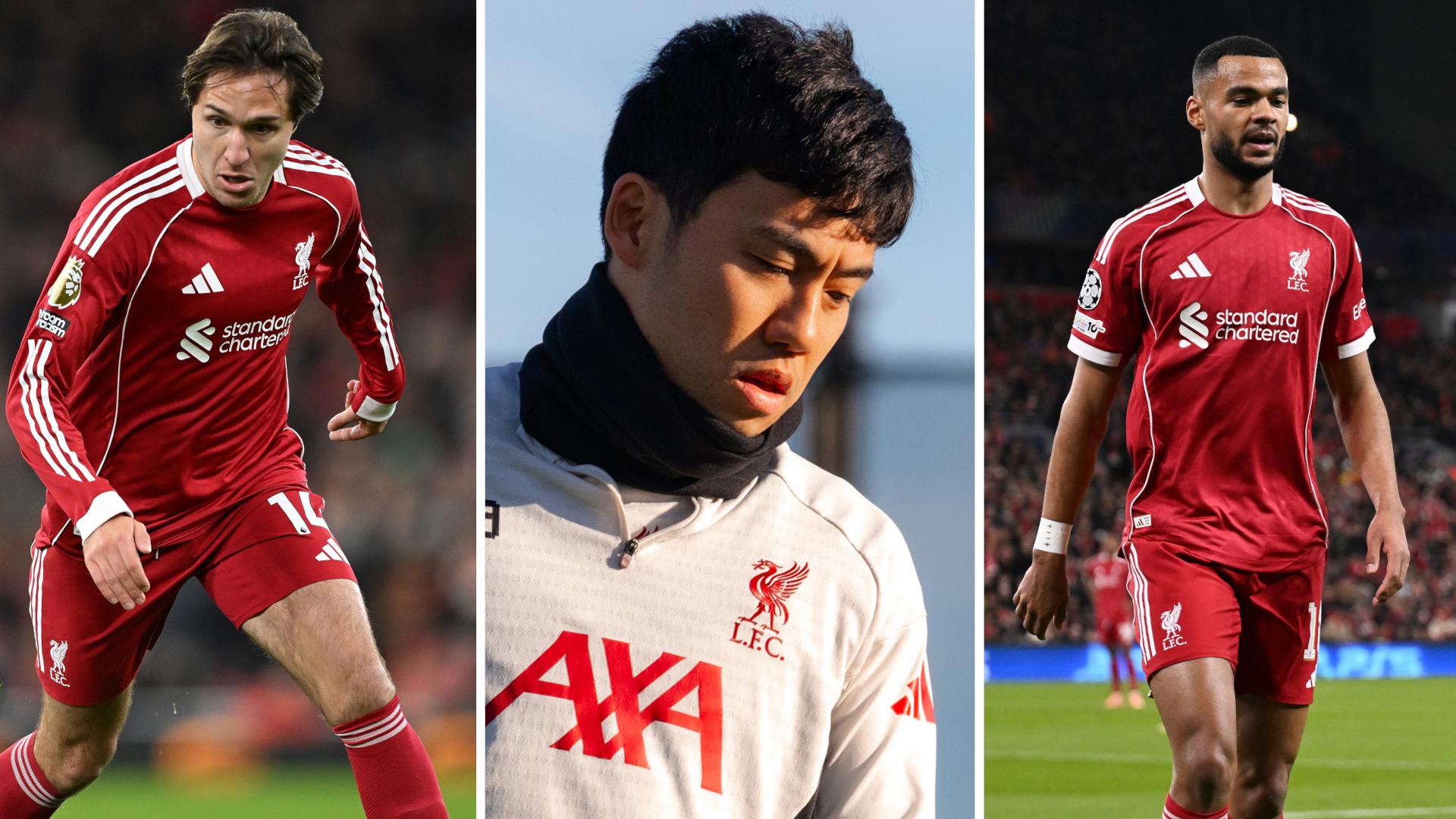 LFC fitness update: Federico Chiesa, Wataru Endo, Cody Gakpo