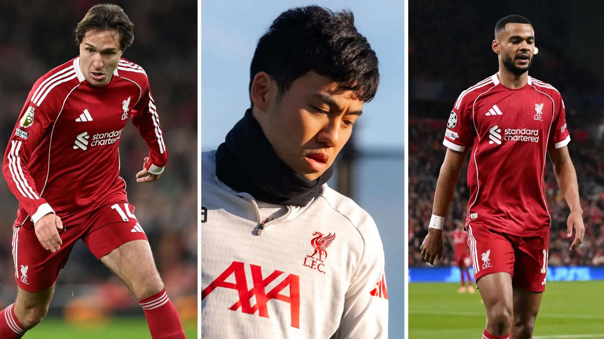 LFC fitness update: Federico Chiesa, Wataru Endo, Cody Gakpo