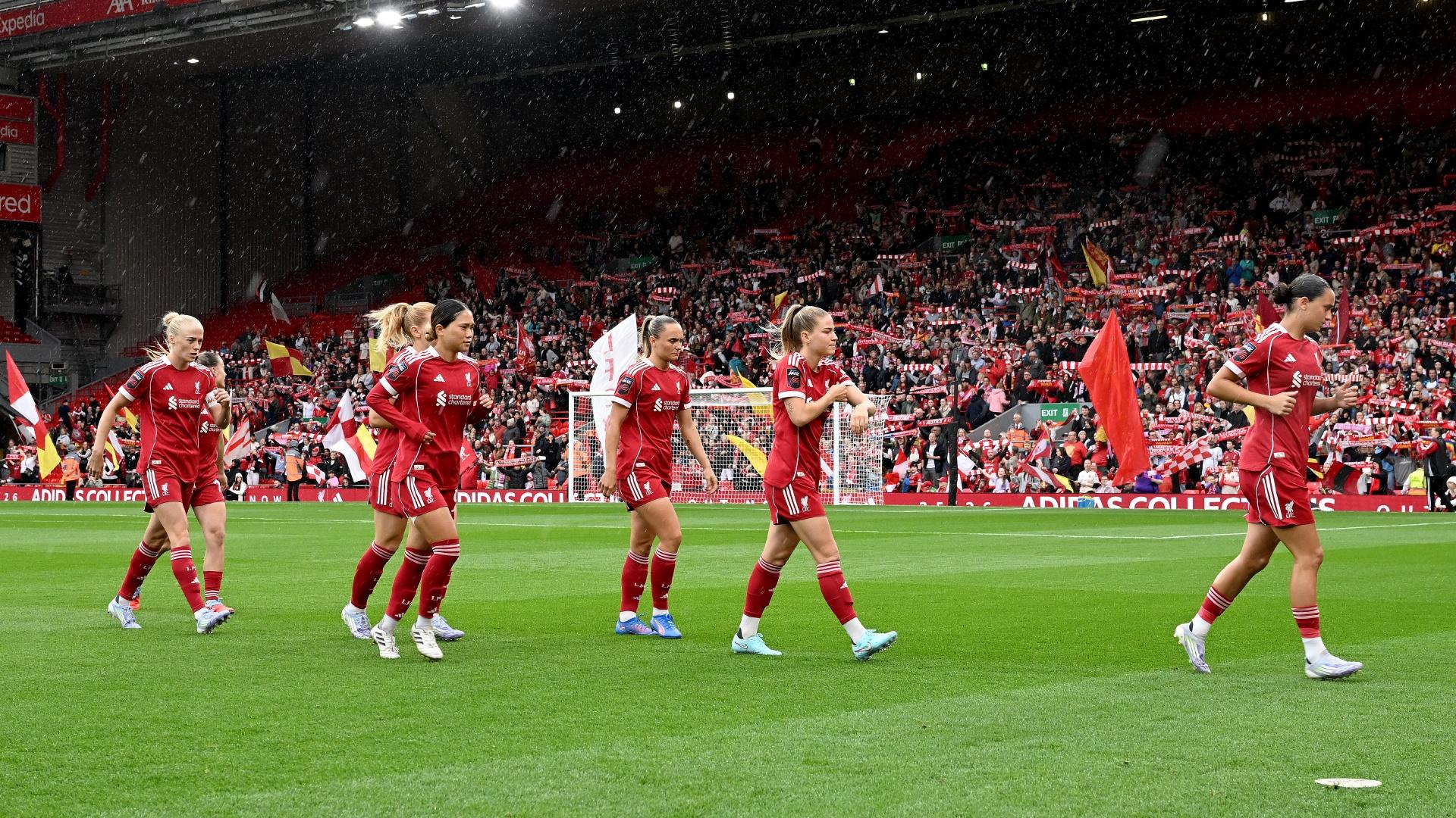 WSL: Stats to know ahead of Liverpool v Manchester City at Anfield