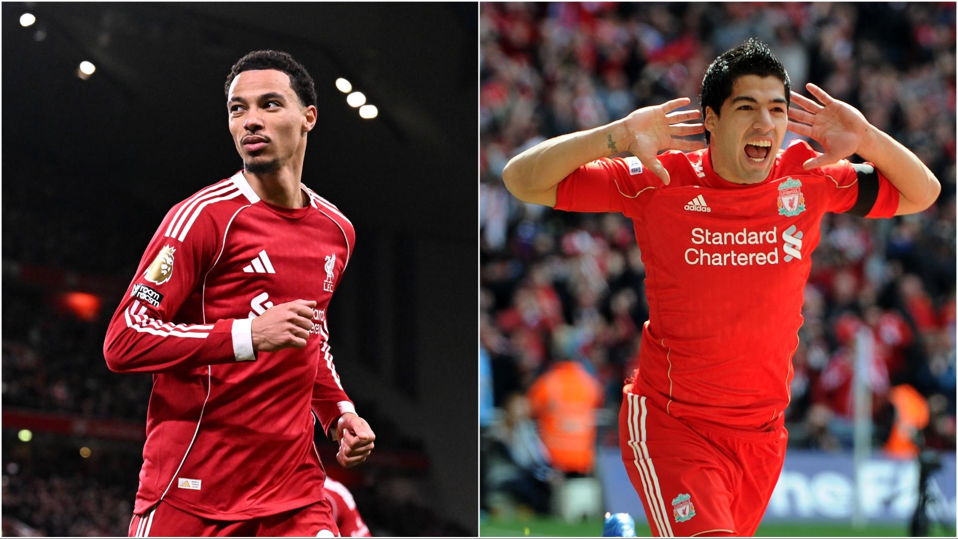 Hugo Ekitike out to replicate Luis Suarez goal feat in Tottenham v Liverpool