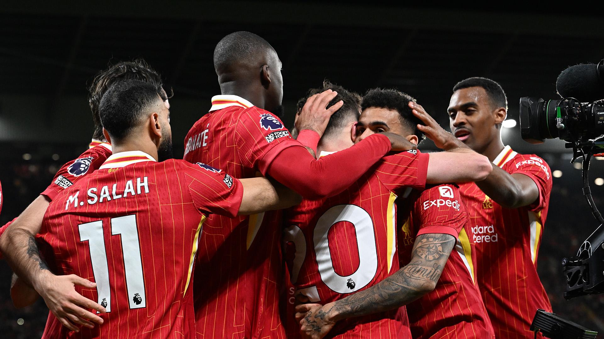 Who was Liverpool's Carlsberg Player of the Match v Everton?