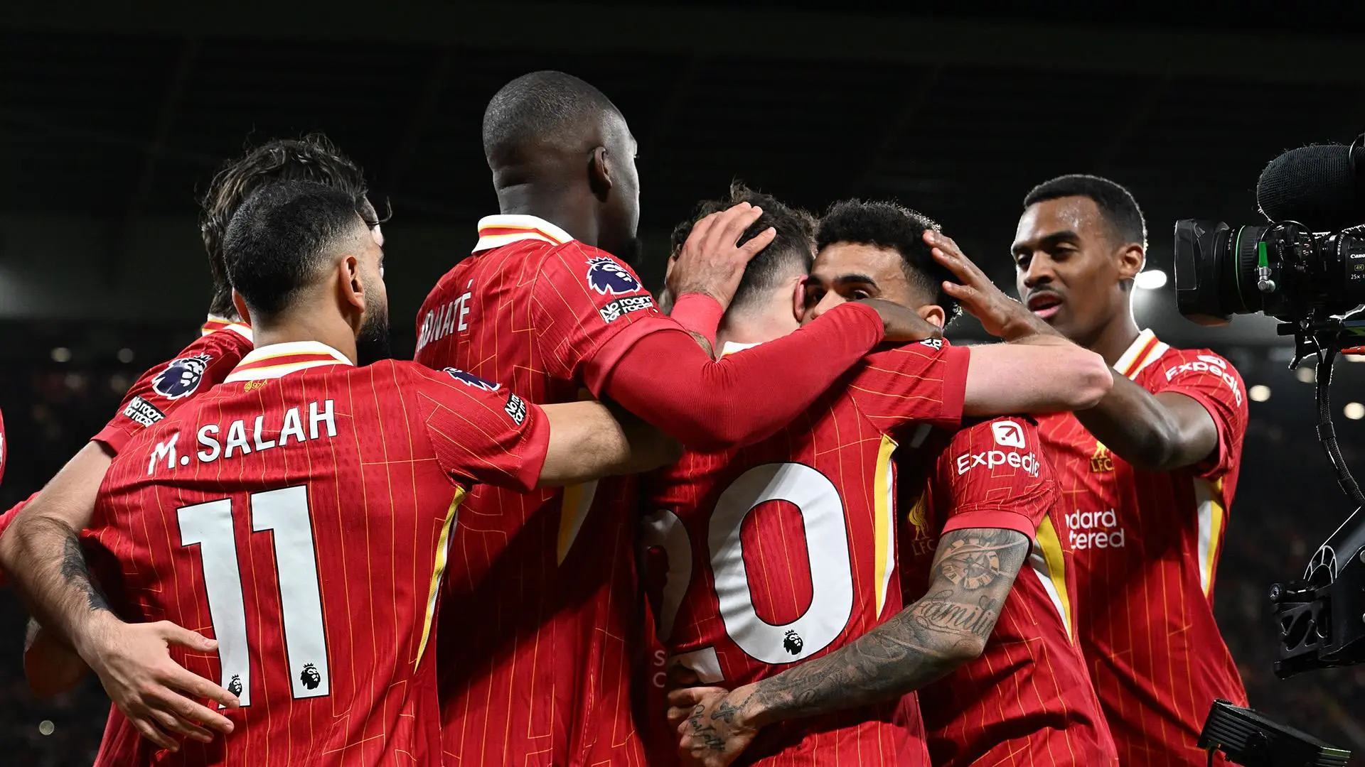 Who was Liverpool's Carlsberg Player of the Match v Everton?
