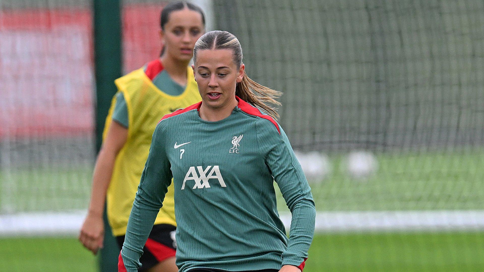 Training photos: Cornelia Kapocs involved in LFC Women's latest pre-season session