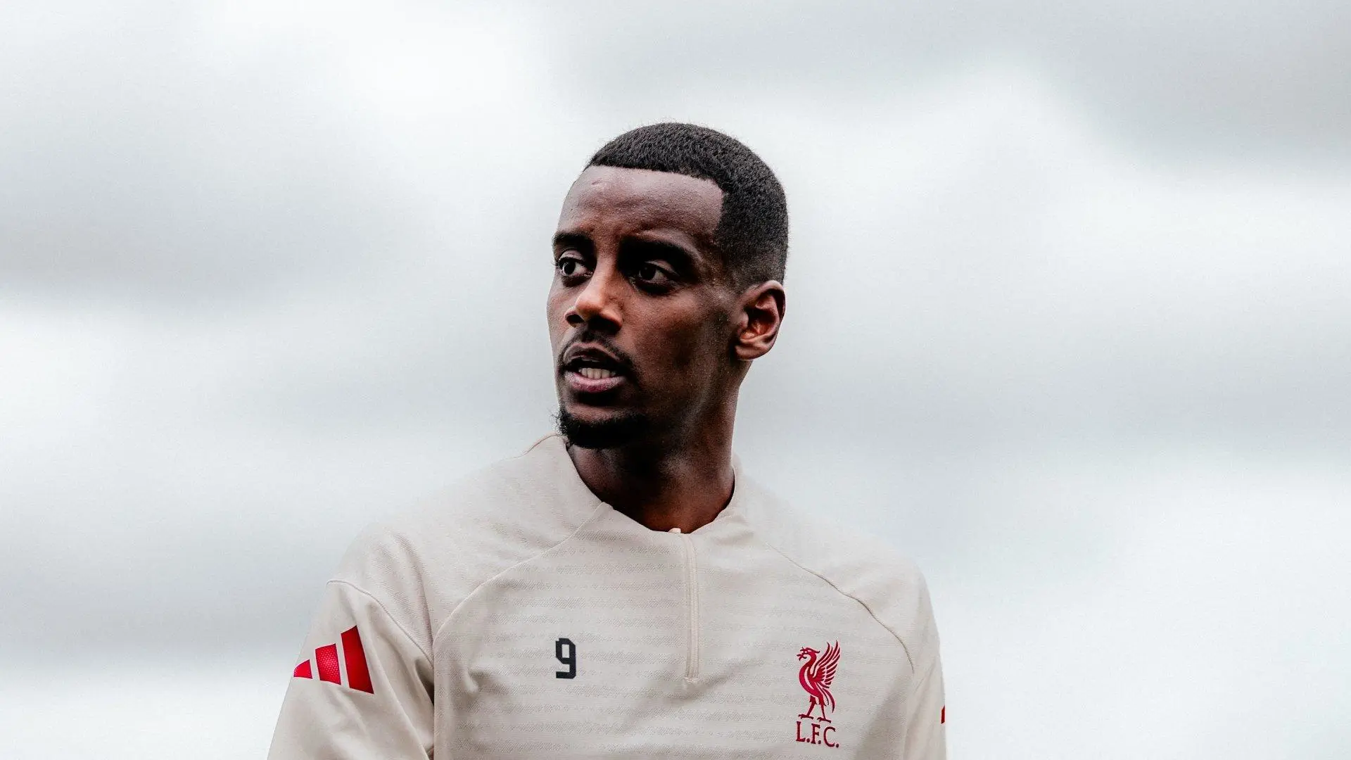 Photos: Alexander Isak completes first training session with Liverpool