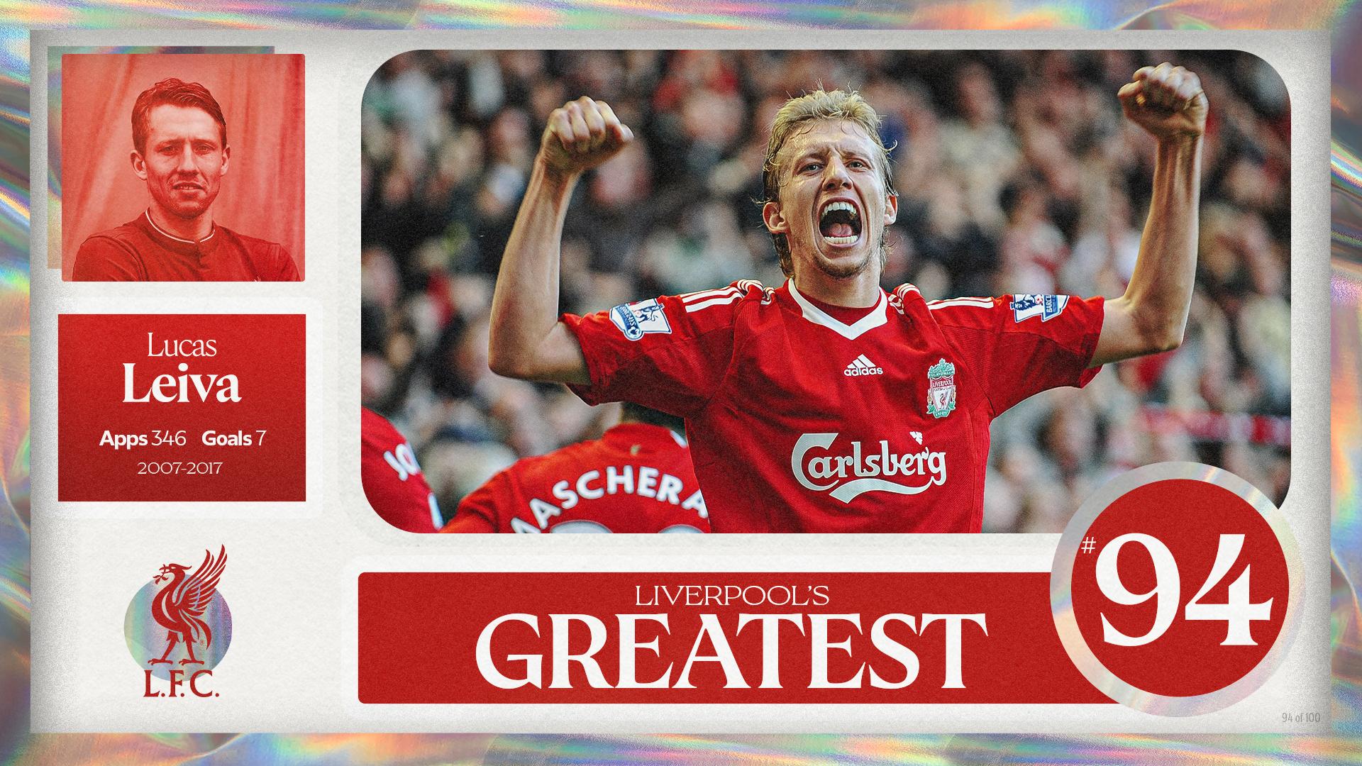 Liverpool's Greatest - No.94: Lucas Leiva