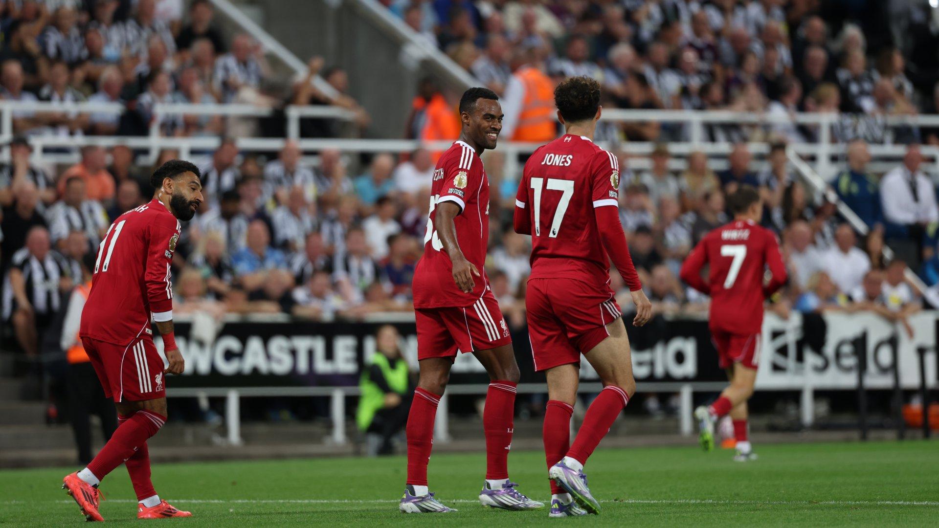 Liverpool set new club scoring record for consecutive away games