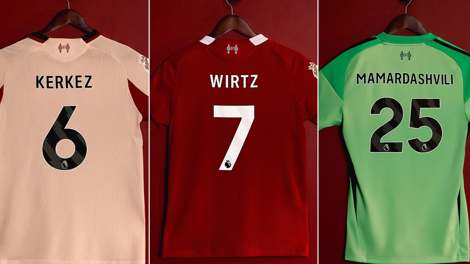 Liverpool's squad numbers confirmed for 2025-26