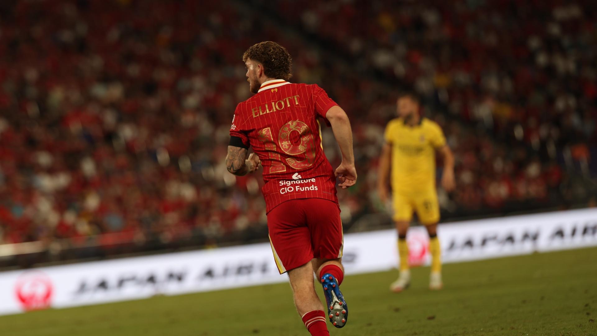 Harvey Elliott on sharpness, playing No.10 with Wirtz and the 'fearless' Ngumoha