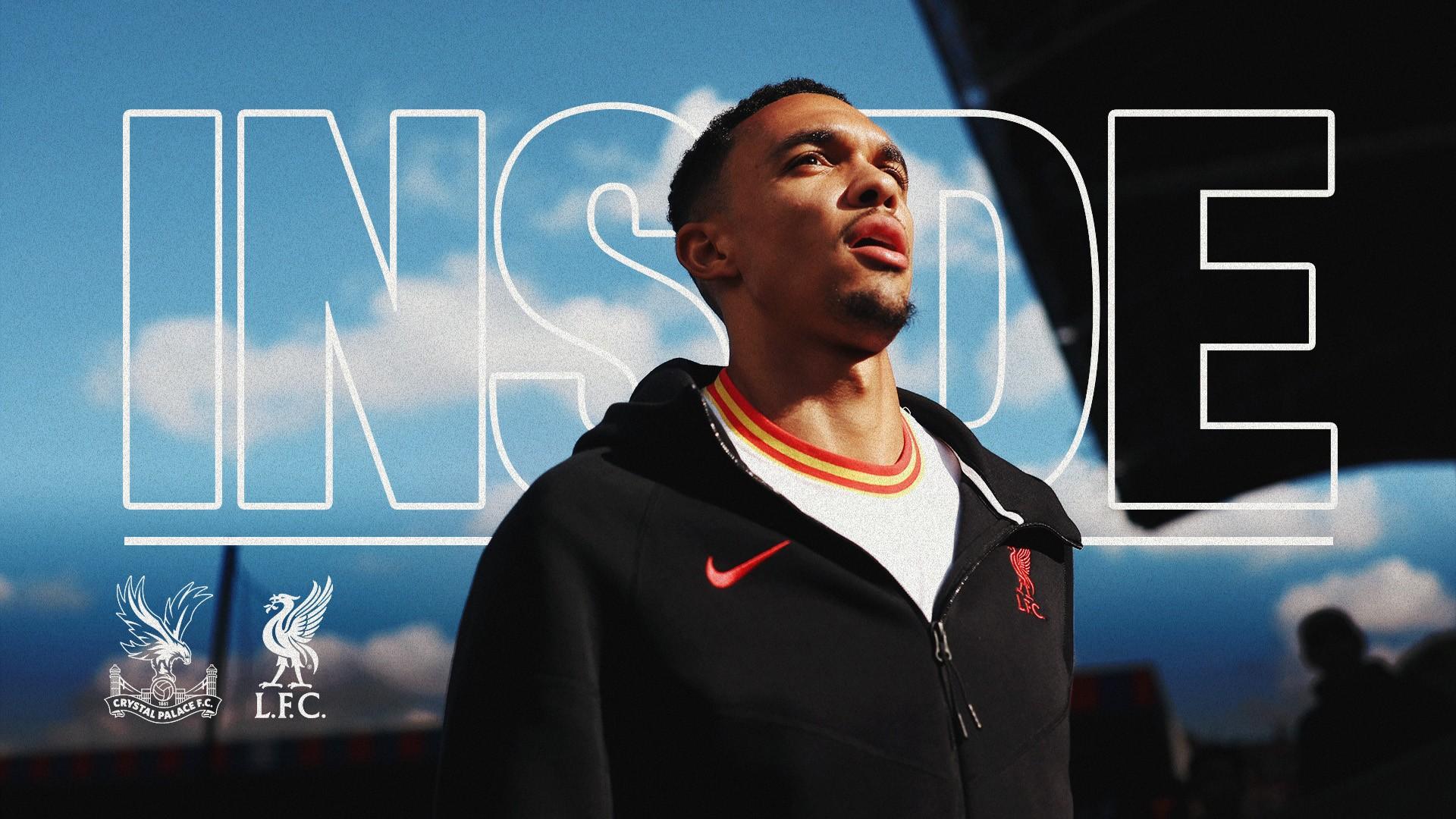 Inside: Unseen moments and away-end scenes from Liverpool's win at Crystal Palace