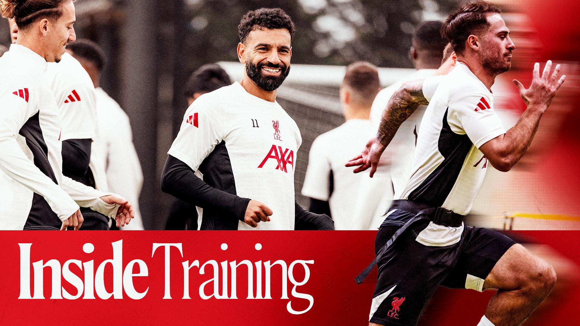 Inside Training: Leoni involved, gym challenge and Newcastle build-up