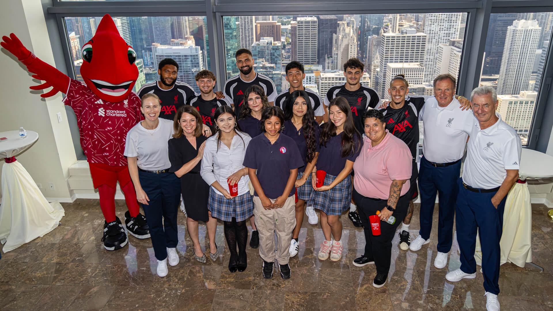 LFC stars attend special meet and greet at British Consulate-General in Chicago