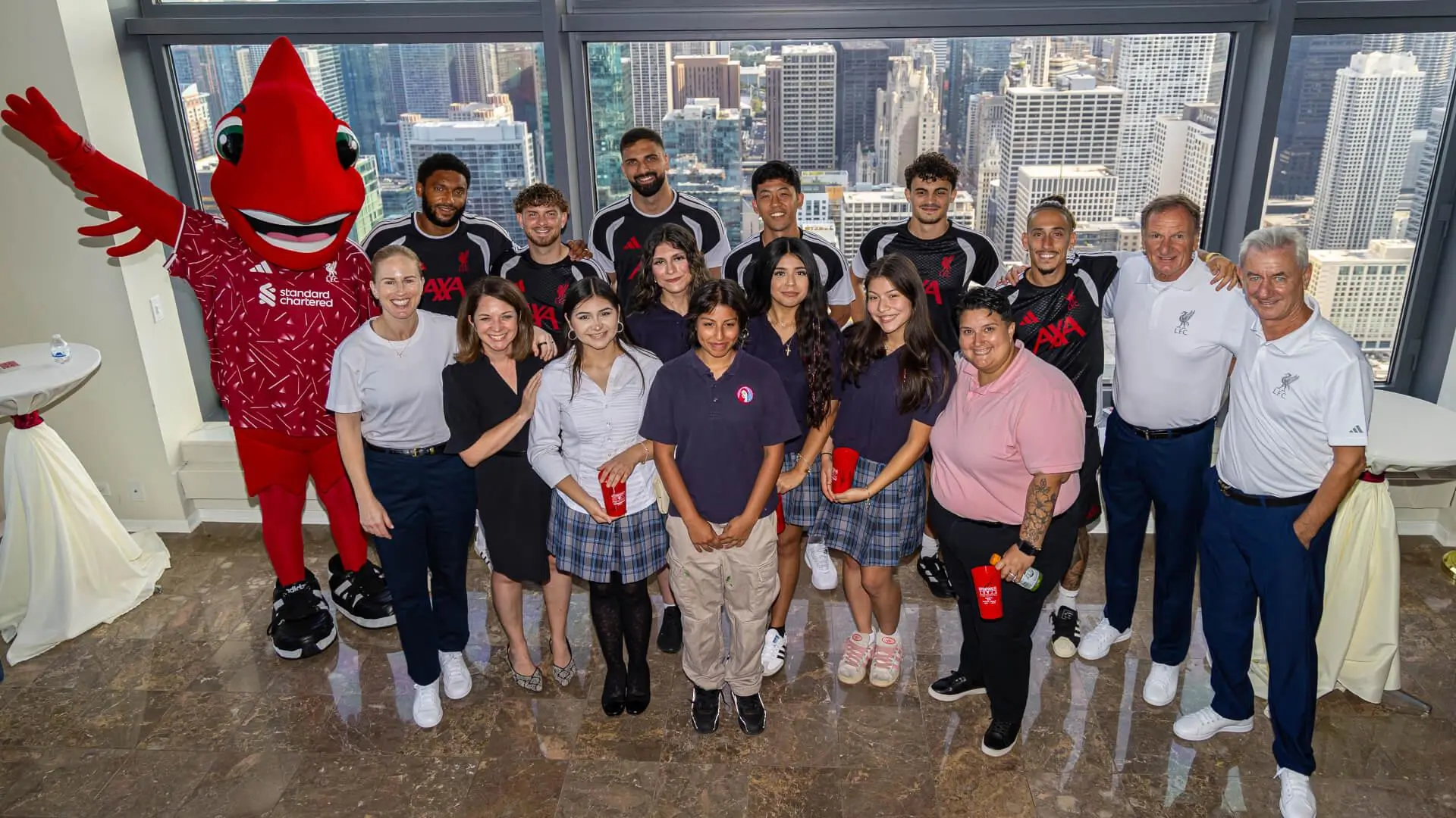 LFC stars attend special meet and greet at British Consulate-General in Chicago