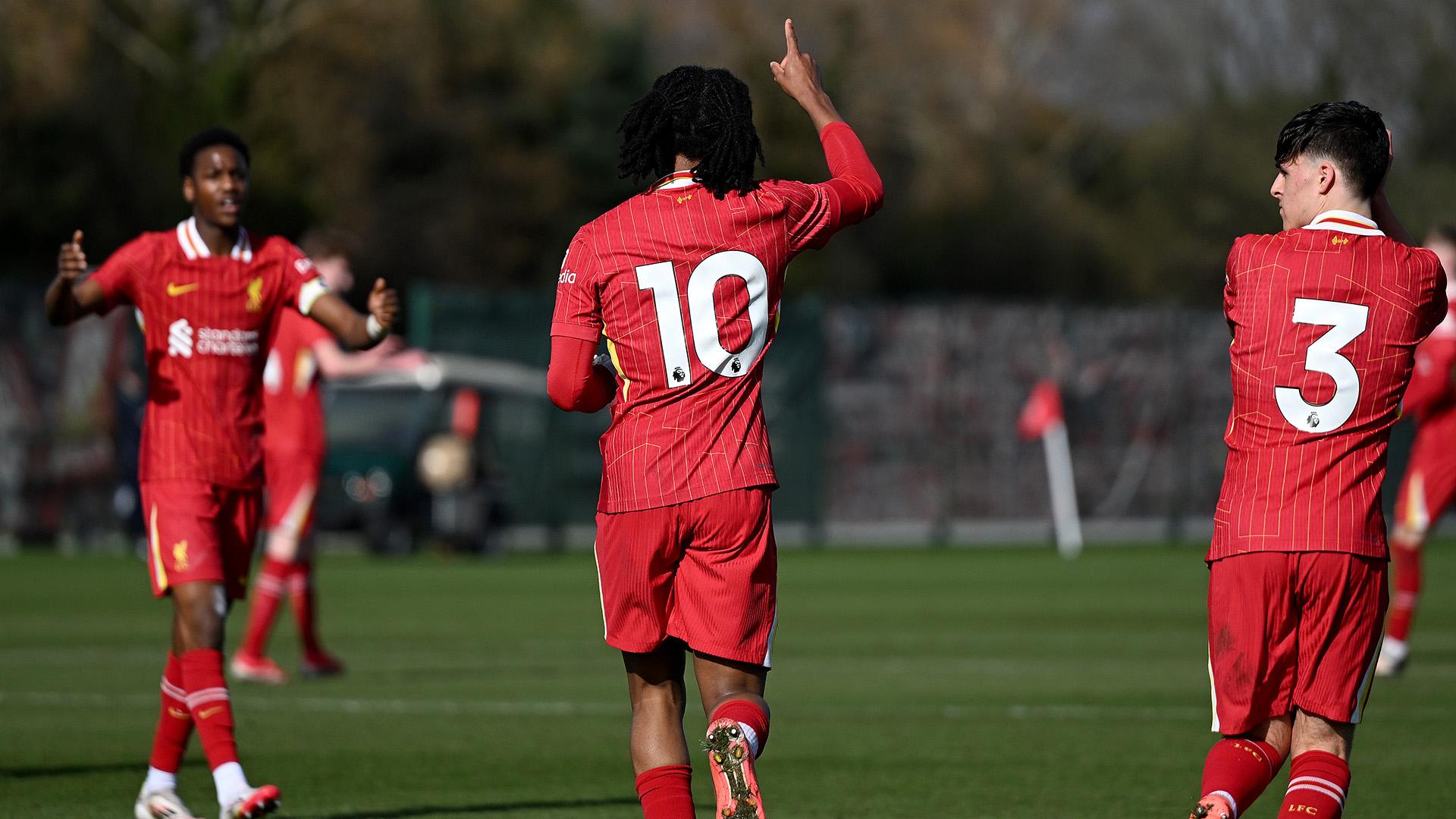 Watch U18s highlights: Liverpool 2-2 Nottingham Forest