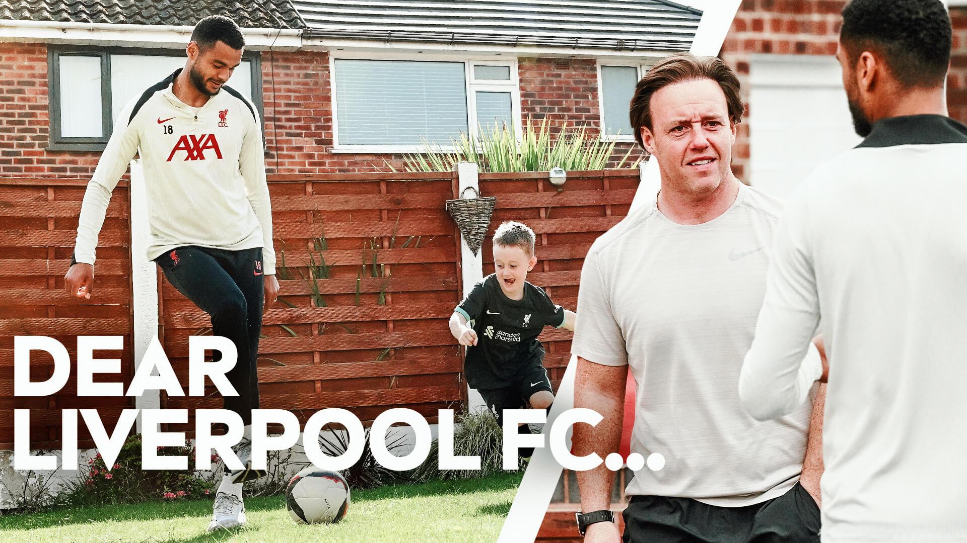 'Dear Liverpool': Watch Cody Gakpo and NIVEA MEN surprise 'father figure' Sean