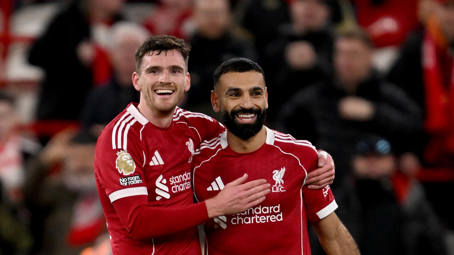 Anfield mosaics planned to bid farewell to Andy Robertson and Mo Salah