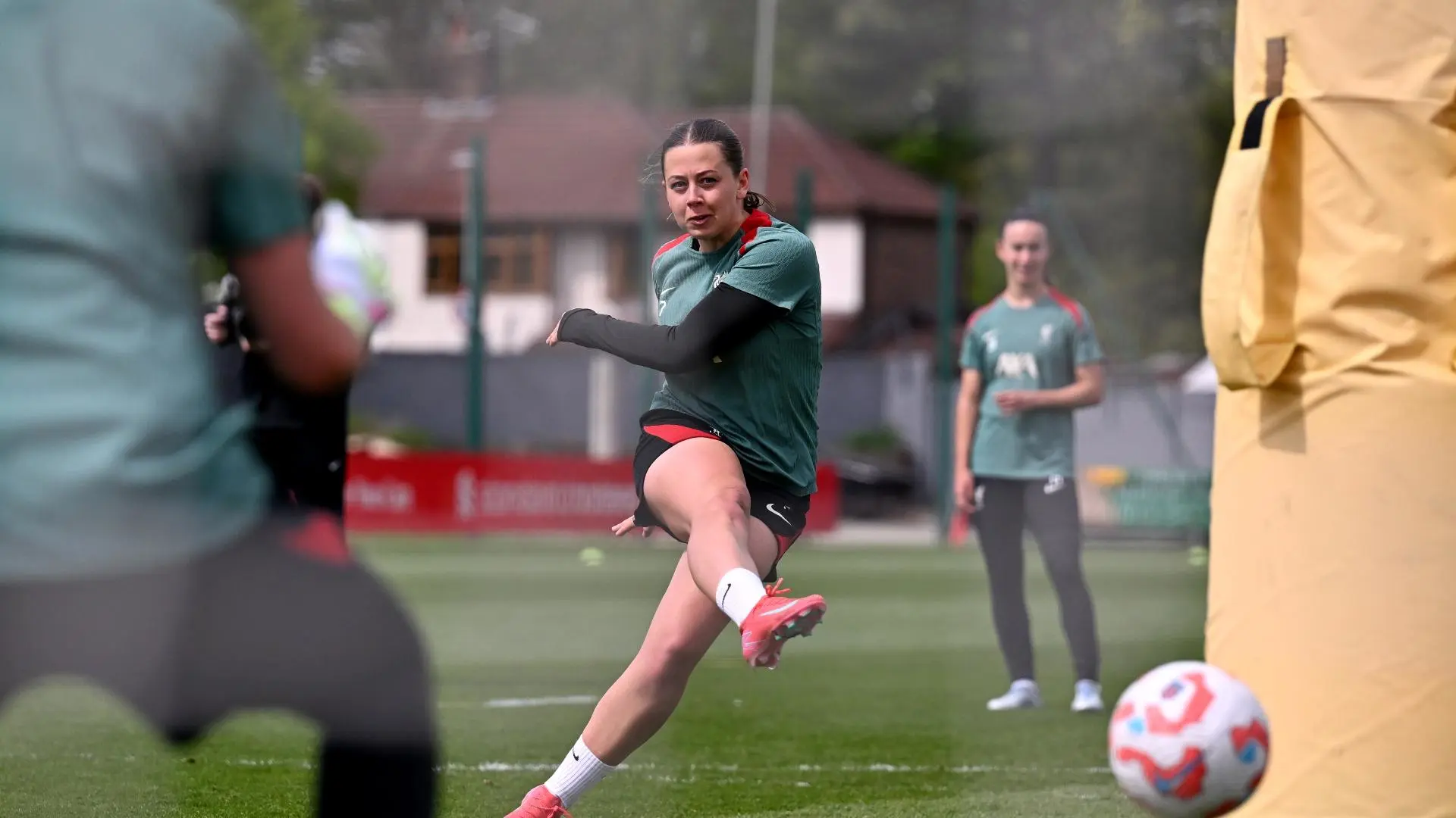 Training photos: Liverpool gear up for WSL meeting with Tottenham