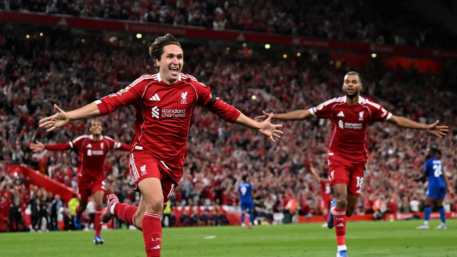 Chiesa and Salah strike late to earn opening victory over Bournemouth