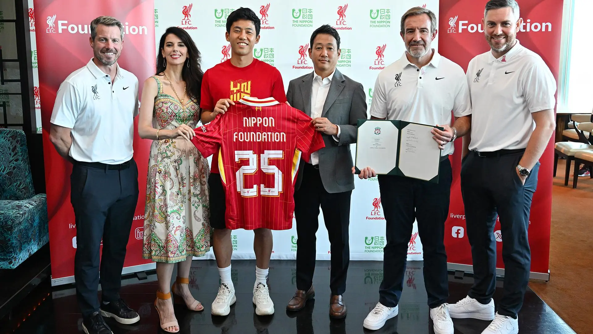 LFC Foundation announces partnership with The Nippon Foundation