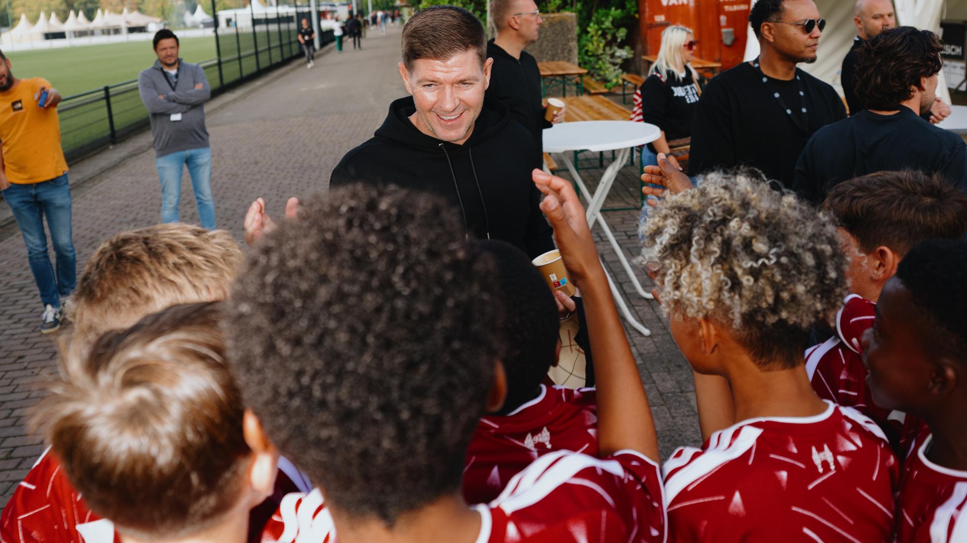 Steven Gerrard sees LFC U13s reach semi-finals at Virgil's Legacy Trophy