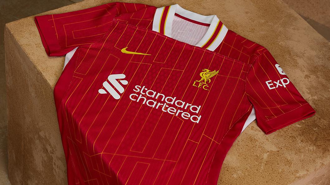 A closer look at Liverpool's new 1984-inspired Nike home kit