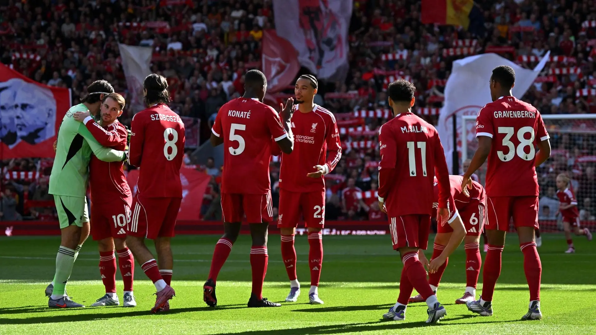 Who was Liverpool's Carlsberg Player of the Match v Arsenal?