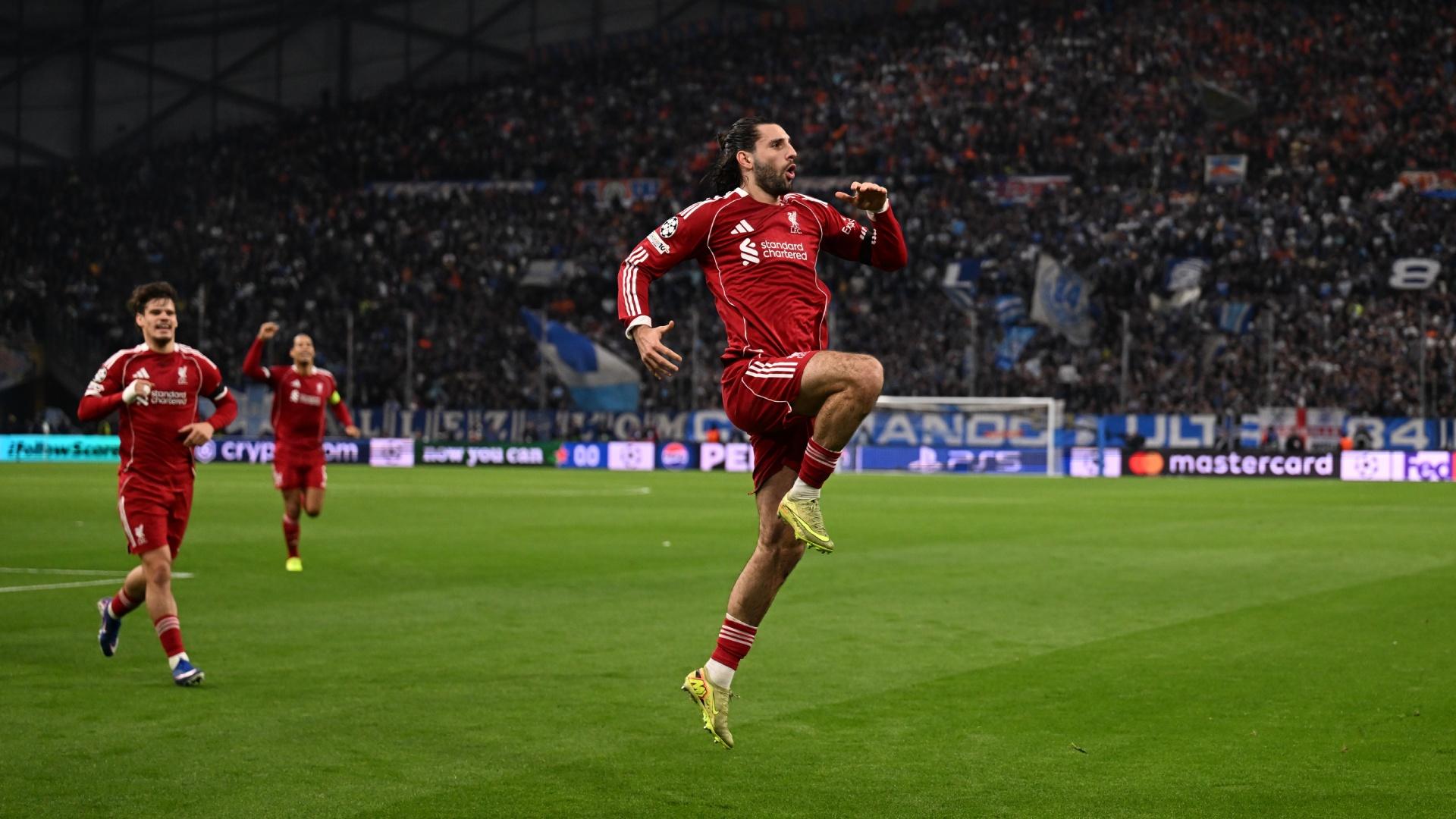 Dominik Szoboszlai matches Steven Gerrard and Mo Salah feat in Champions League