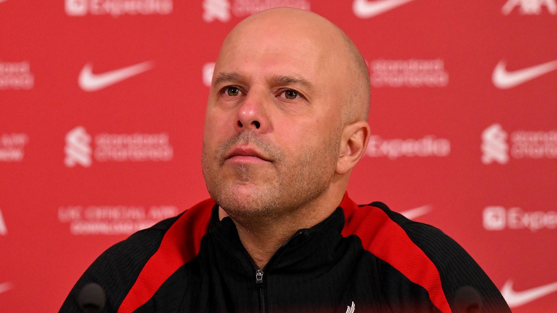Watch Arne Slot's pre-Fulham press conference in full