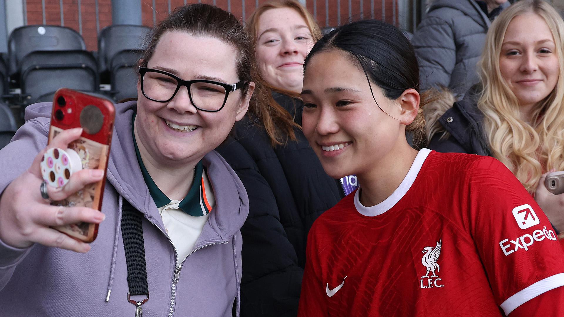 Win the chance to meet LFC Women players at St Helens Stadium