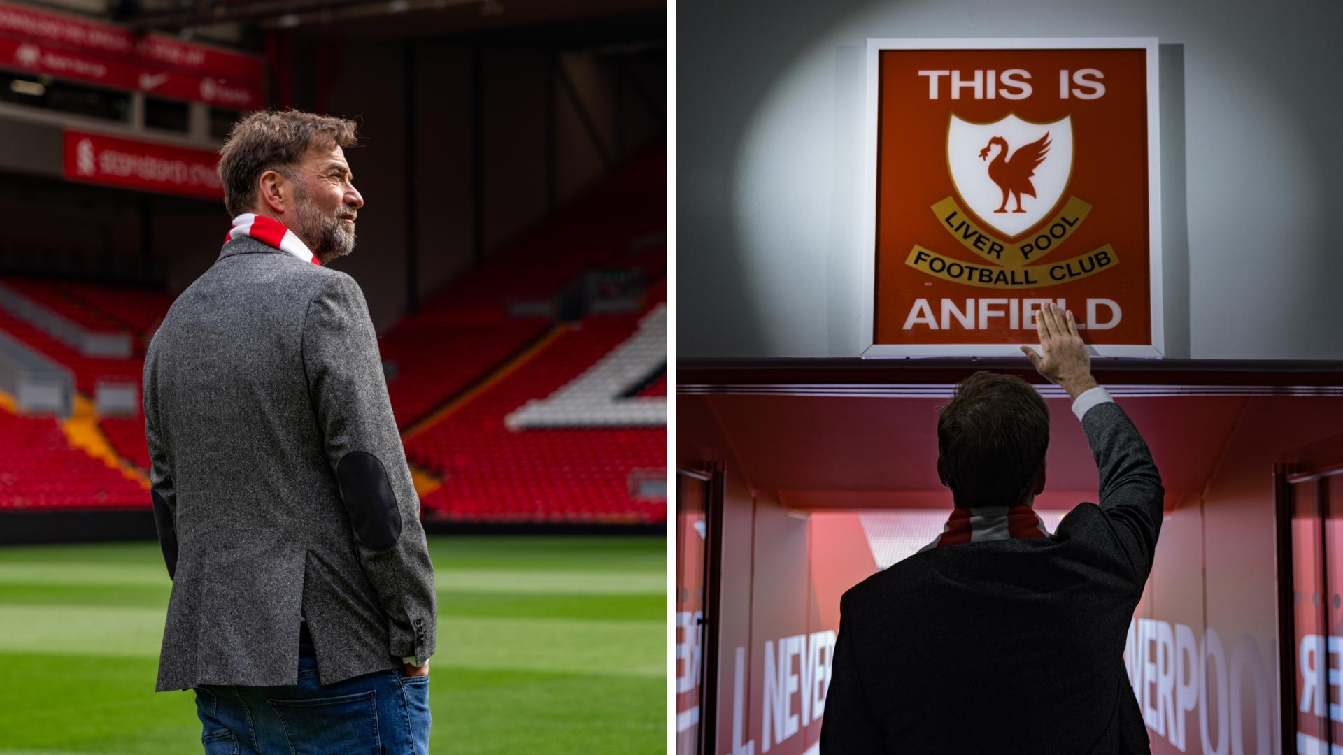 Photos: Jürgen Klopp's Anfield visit ahead of Liverpool farewell