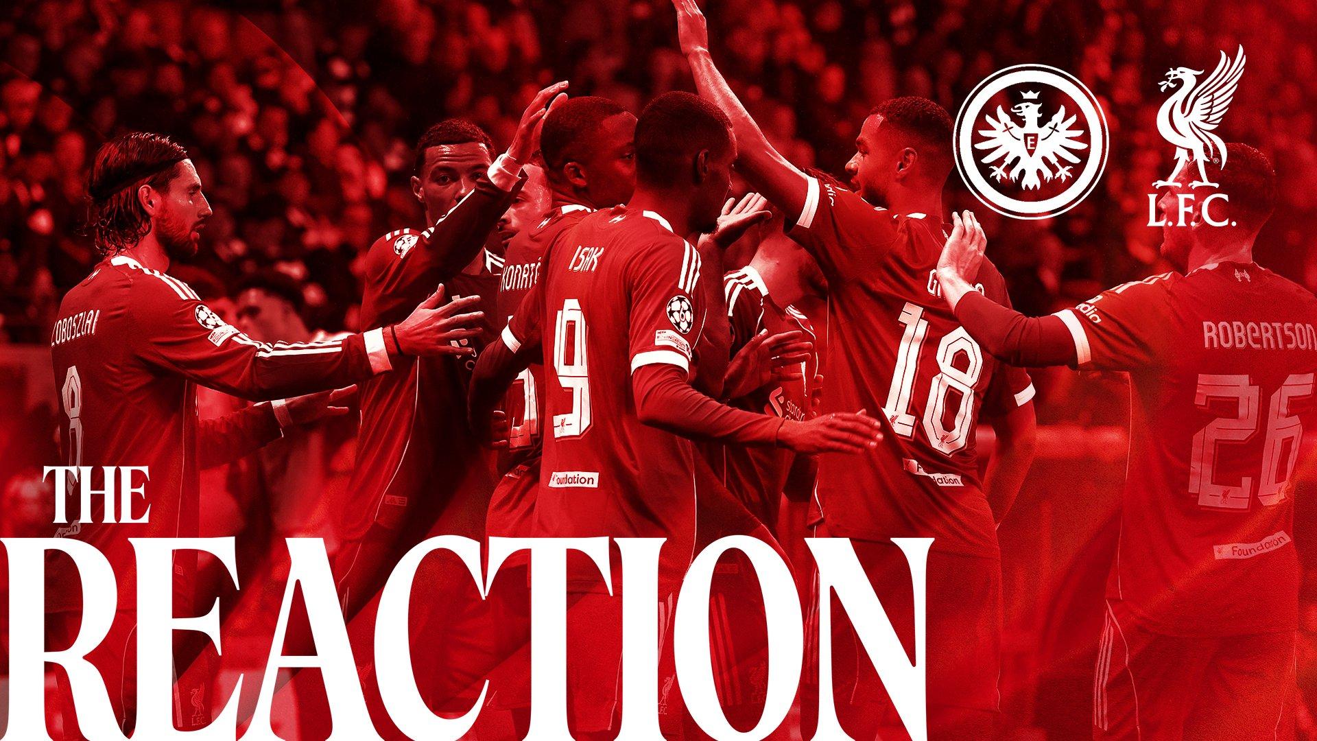 Podcast: Slot and Jones reaction plus expert analysis of Frankfurt 1-5 Liverpool