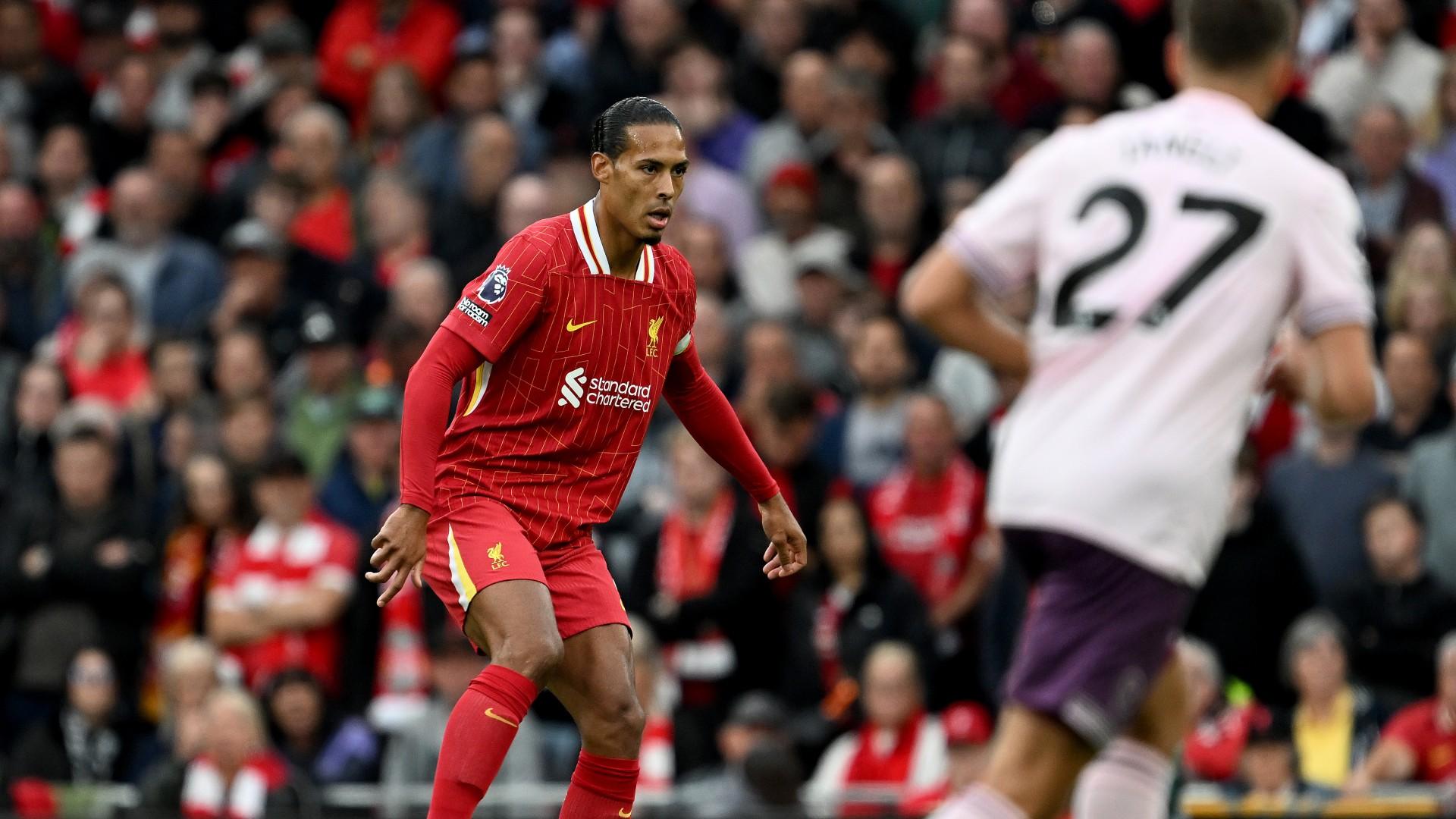 Passing-accuracy record and Van Dijk's century - seven stats to know after LFC 2-0 Brentford
