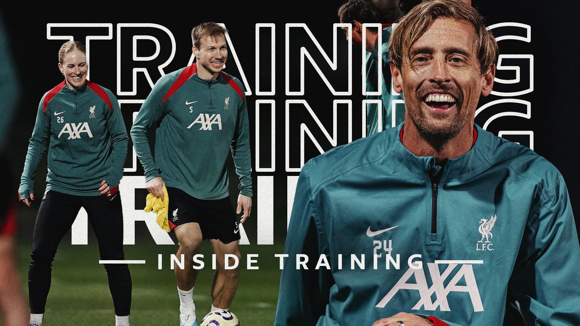 Inside Training: Behind the scenes as LFC Legends return for Chelsea clash