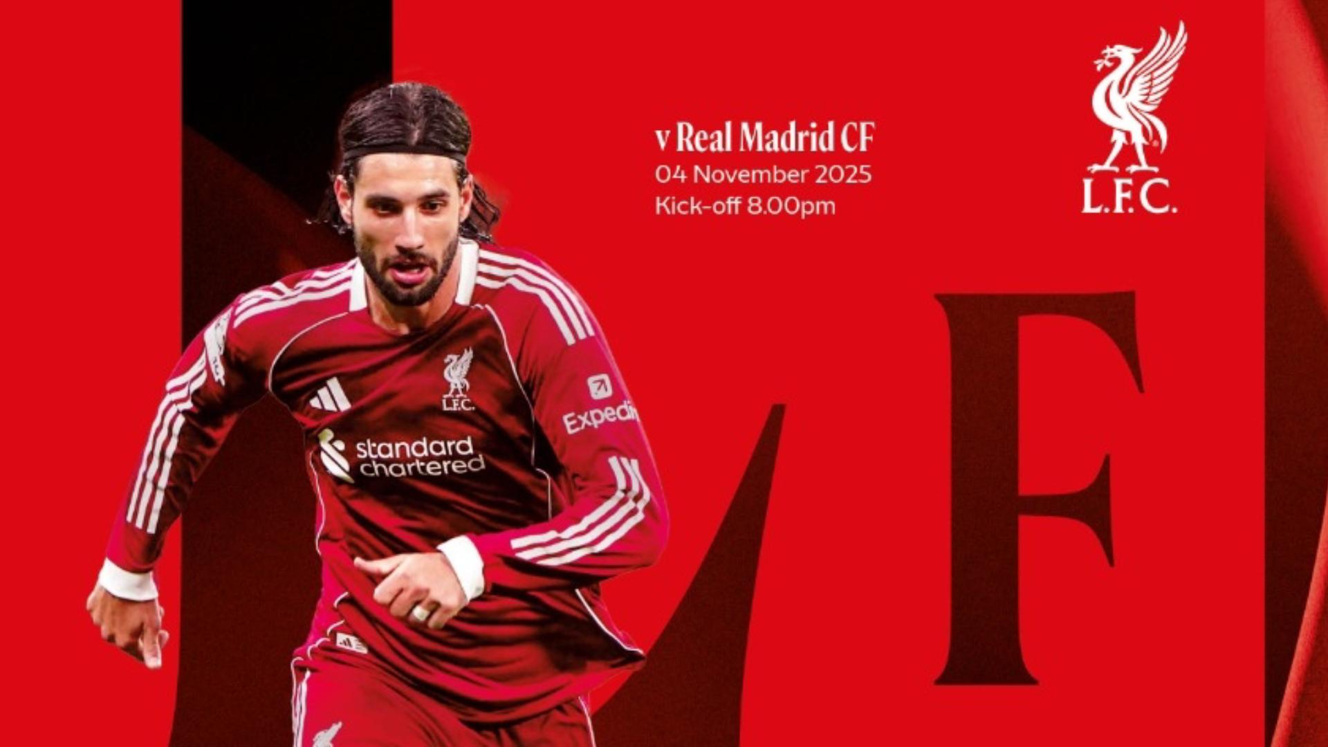 Order your copy of the Liverpool v Real Madrid matchday programme