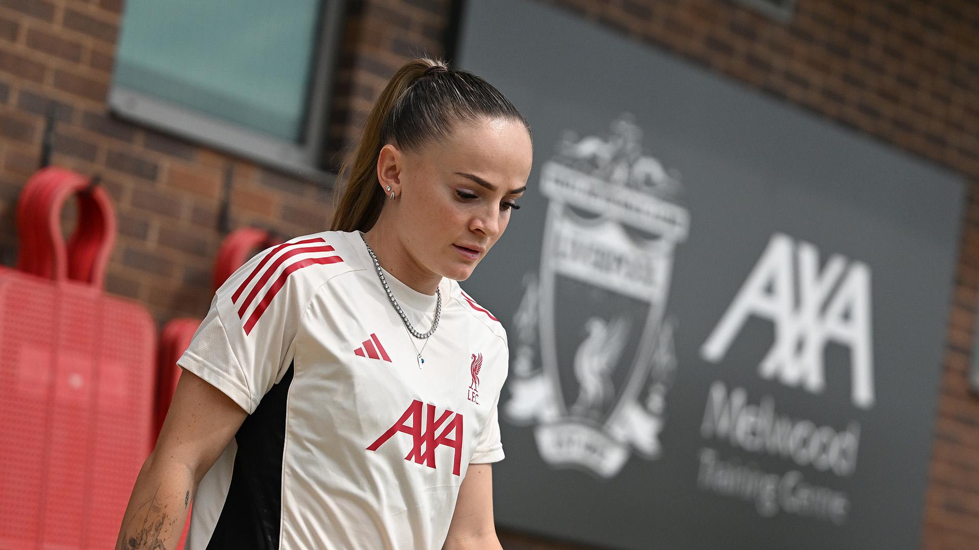 Confirmed LFC Women line-up for Merseyside derby