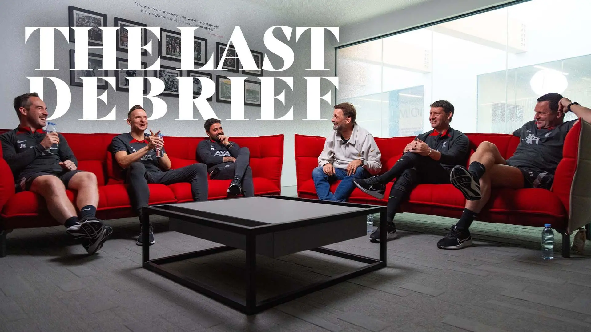 The Last Debrief: Watch Jürgen Klopp and his coaching staff review their Liverpool reign