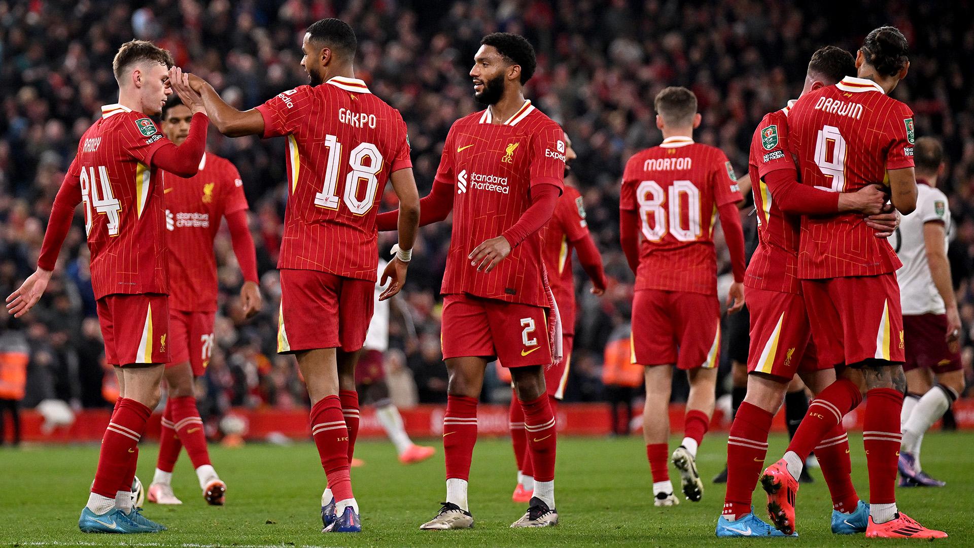 Who was Liverpool's Player of the Match v West Ham United?