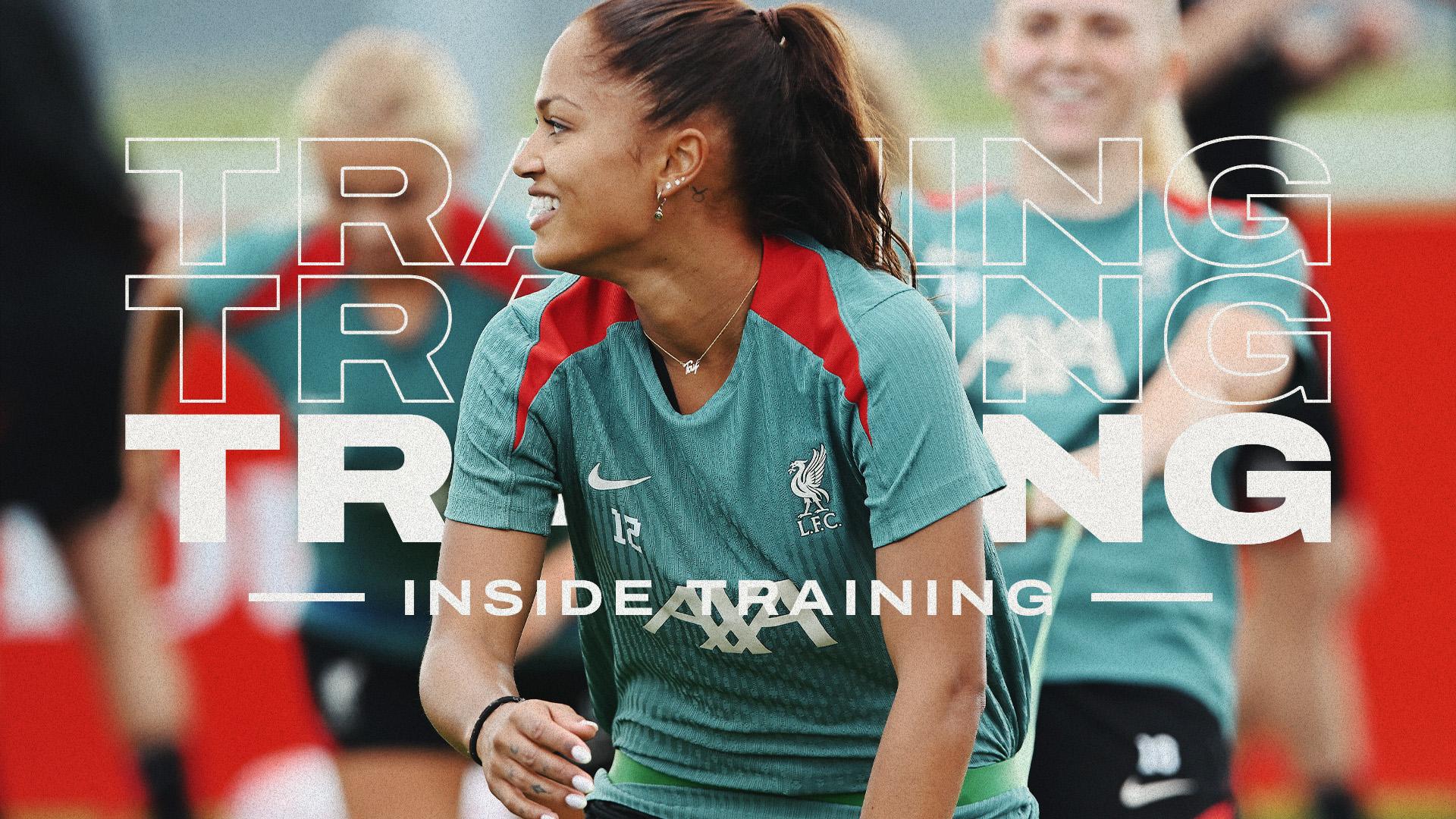 Inside Training: LFC Women get set for first pre-season friendly