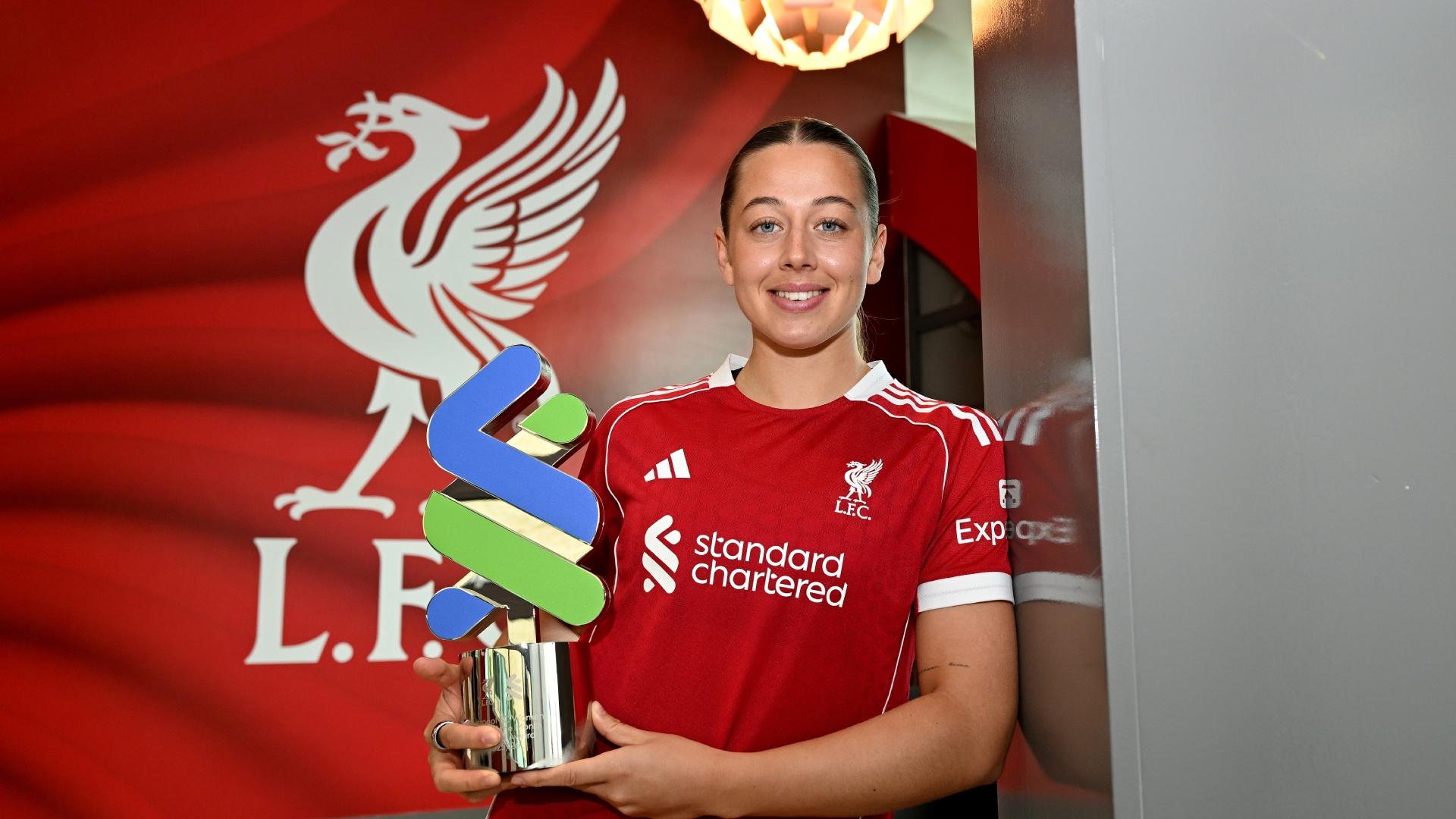 Cornelia Kapocs voted LFC Women's September Player of the Month
