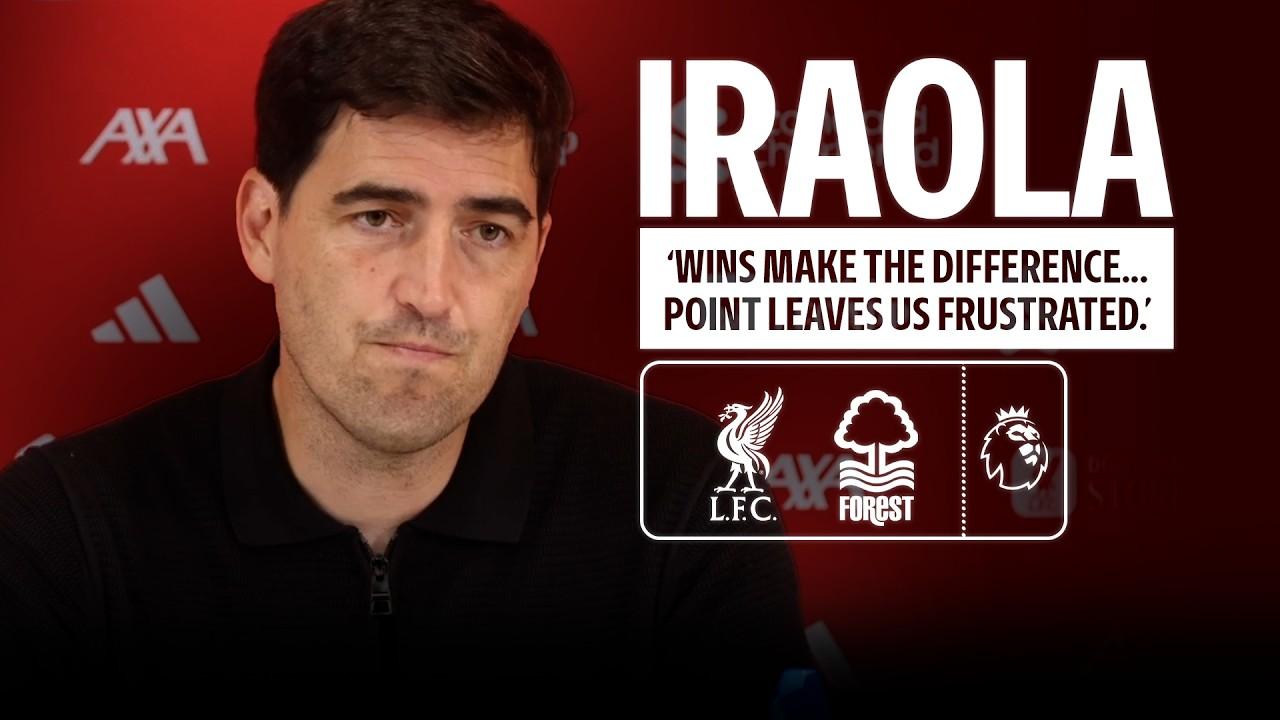 Liverpool 2-2 Nottm Forest: Watch Andoni Iraola's press conference